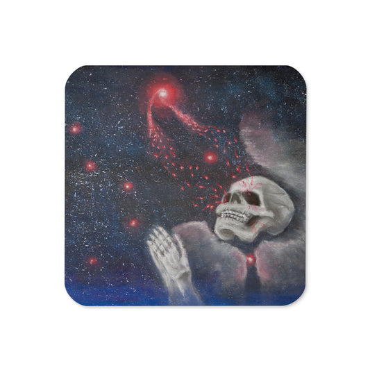 Funerals from the Astral Sphere Cork-Backed Coaster