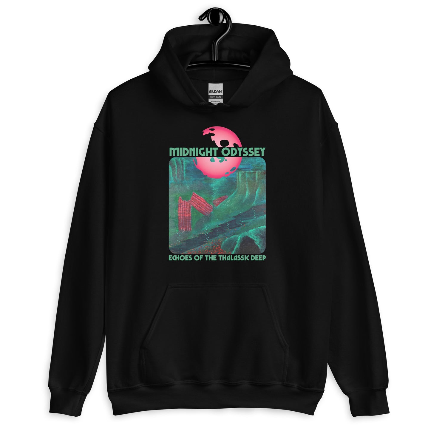 Midnight Odyssey - Space Ambient Series: Echoes of the Thalassic Deep Hoodie