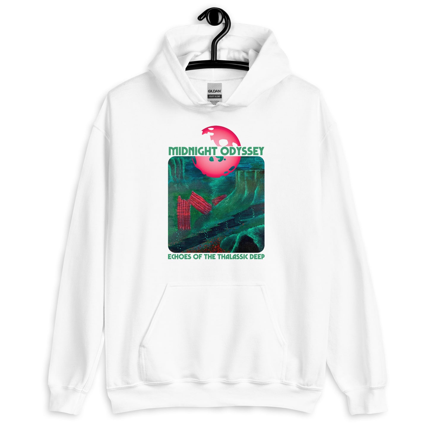 Midnight Odyssey - Space Ambient Series: Echoes of the Thalassic Deep Hoodie