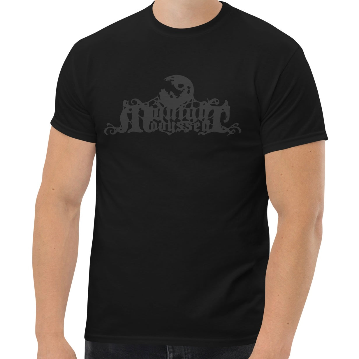 Midnight Odyssey Logo Black on Black T-Shirt