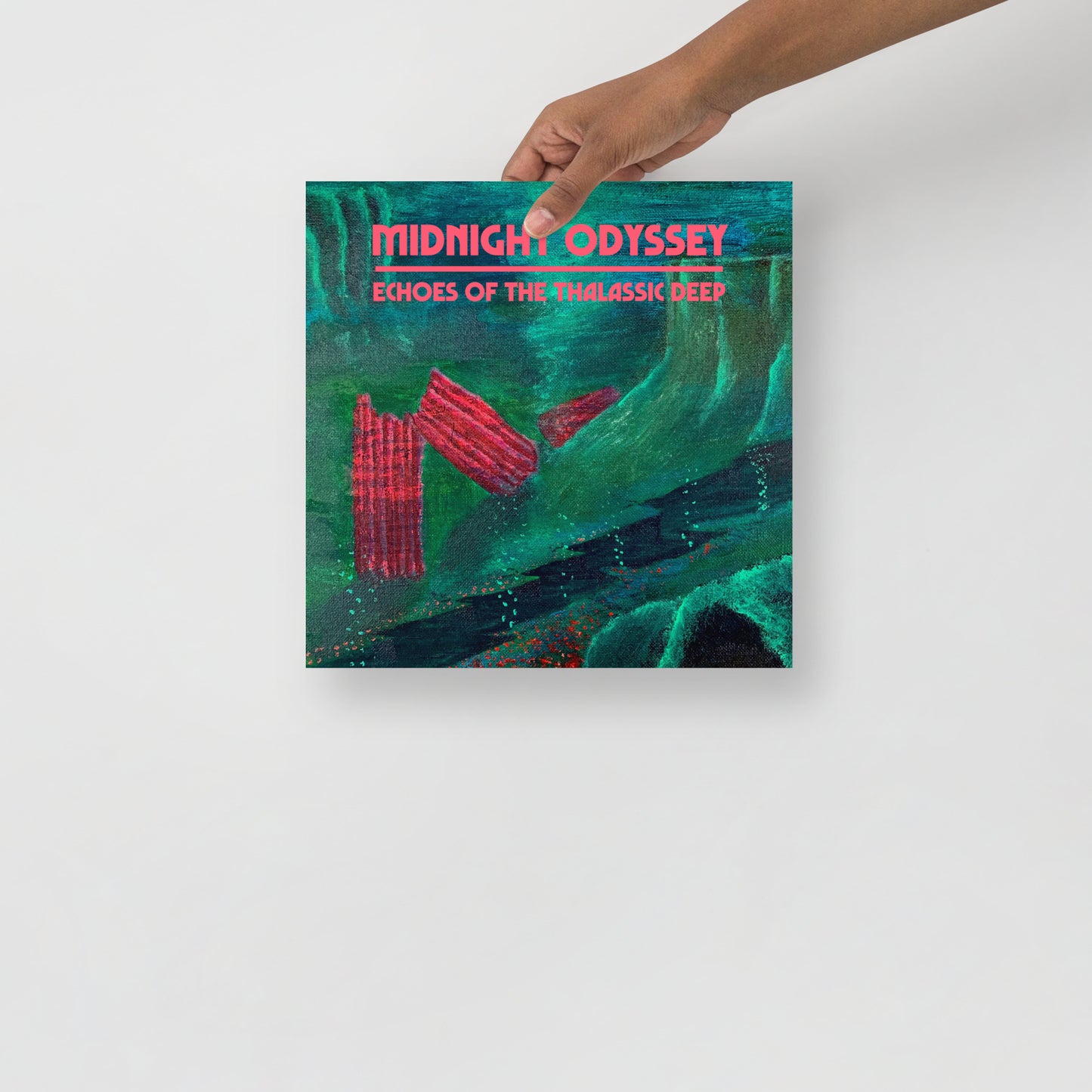 Midnight Odyssey - Space Ambient Series: Echoes of the Thalassic Deep Poster