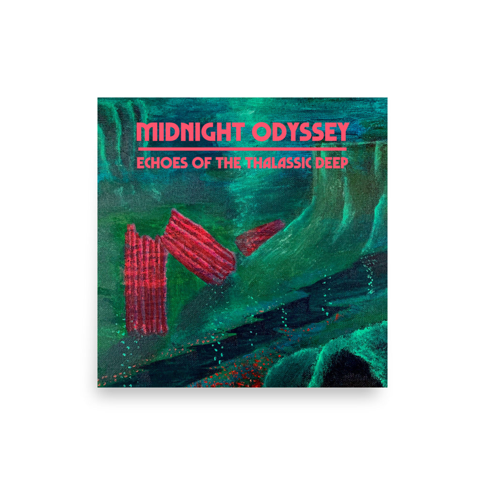 Midnight Odyssey - Space Ambient Series: Echoes of the Thalassic Deep Poster