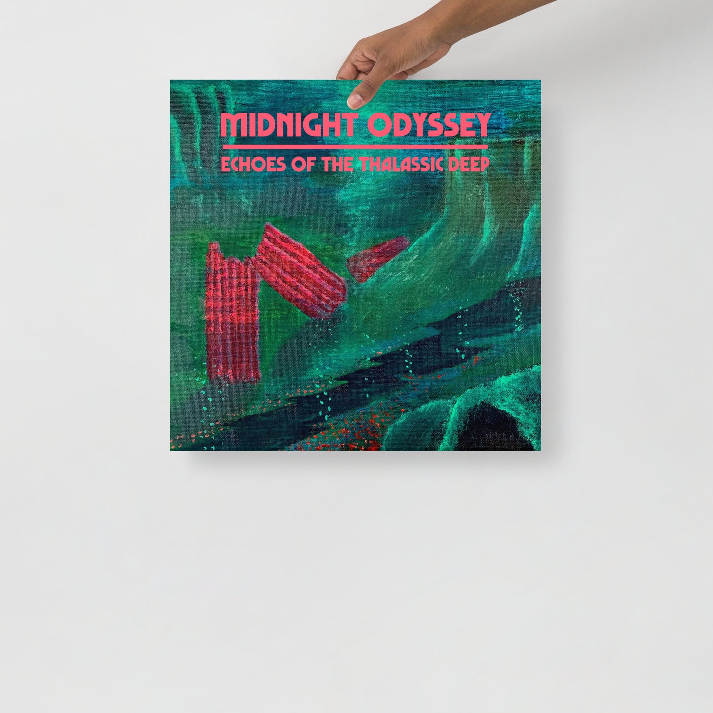 Midnight Odyssey - Space Ambient Series: Echoes of the Thalassic Deep Poster