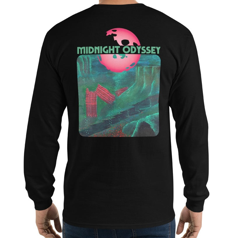 Midnight Odyssey - Space Ambient Series: Echoes of the Thalassic Deep Longsleeve Shirt
