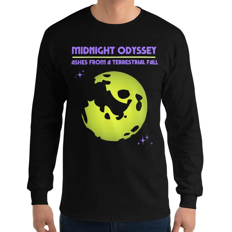 Midnight Odyssey - Space Ambient Series: Ashes from a Terrestrial Fall Longsleeve Shirt