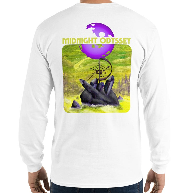 Midnight Odyssey - Space Ambient Series: Ashes from a Terrestrial Fall Longsleeve Shirt