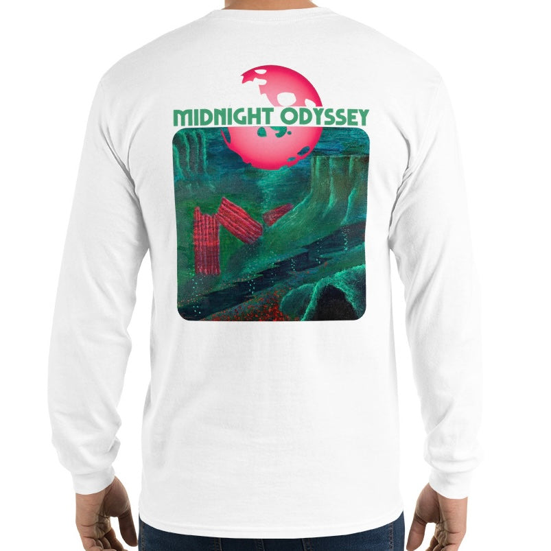 Midnight Odyssey - Space Ambient Series: Echoes of the Thalassic Deep Longsleeve Shirt