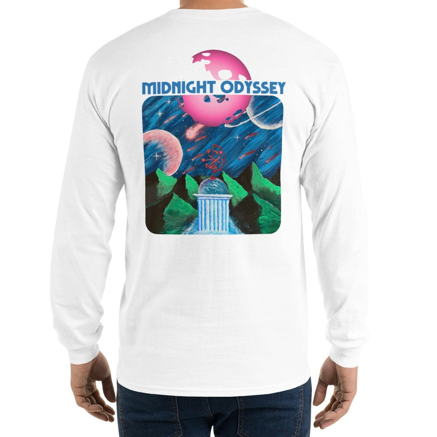 Midnight Odyssey - Space Ambient Series: Echoes of a Celestial Ruin Longsleeve Shirt