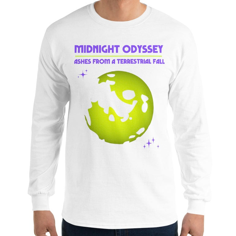 Midnight Odyssey - Space Ambient Series: Ashes from a Terrestrial Fall Longsleeve Shirt