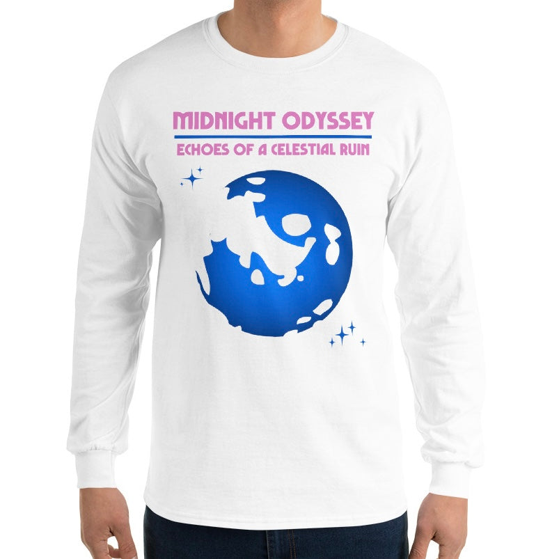 Midnight Odyssey - Space Ambient Series: Echoes of a Celestial Ruin Longsleeve Shirt