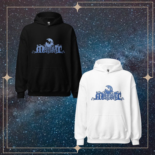 Midnight Odyssey Blue Logo Hoodie