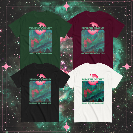 Midnight Odyssey - Space Ambient Series: Echoes of the Thalassic Deep T-Shirt