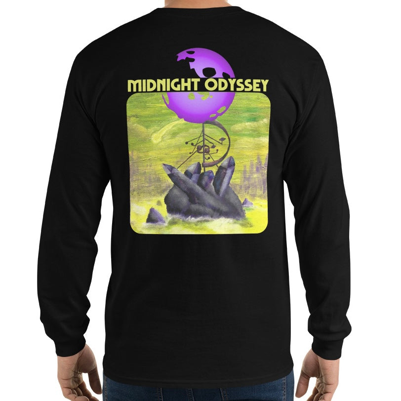 Midnight Odyssey - Space Ambient Series: Ashes from a Terrestrial Fall Longsleeve Shirt